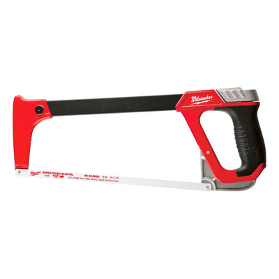 Milwaukee 48220050 Hacksaw 305mm 12in Metal Frame with Blade Storage - 48220050 - Milwaukee Tools UK - Trade Counter Direct