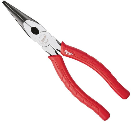 Milwaukee 48226101 Long Nose Pliers - 8in/200mm - 8" Long Nose Pliers - 48226101 - Milwaukee Tools UK - Trade Counter Direct