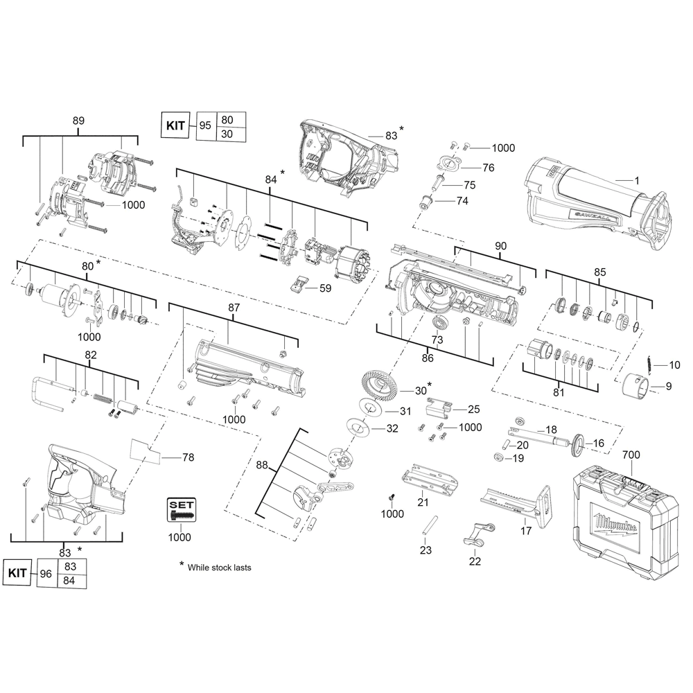 Milwaukee 4931436051 M18 CSX CAM Spare Part - 4931436051 - Milwaukee Tools UK - Trade Counter Direct