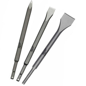 Milwaukee 4932430001 SDS Plus Flat, Pointed and Wide Chisel Set - 4932430001 - Milwaukee Tools UK - Trade Counter Direct