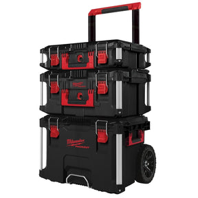Milwaukee 4932464244 Packout 3 Piece Toolbox System - 4932464244 - 4932464244-NEW-3PC - Milwaukee Tools UK - Trade Counter Direct