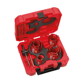 Milwaukee 4932464939 Big Hawg Holesaw 10pc Set - 4932464939 - Milwaukee Tools UK - Trade Counter Direct