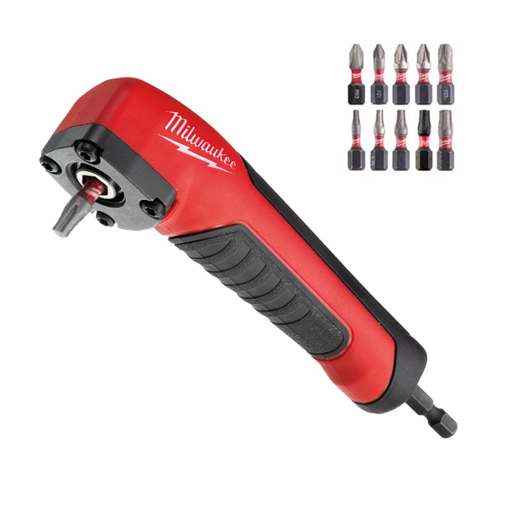 Milwaukee 4932471274 Shockwave Right Angle Attachment Set - 4932471274 - Milwaukee Tools UK - Trade Counter Direct