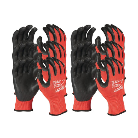 Milwaukee 4932471620 Pack Cut C Gloves - 10/Xl - 12Pc - 4932471620 - Milwaukee Tools UK - Trade Counter Direct