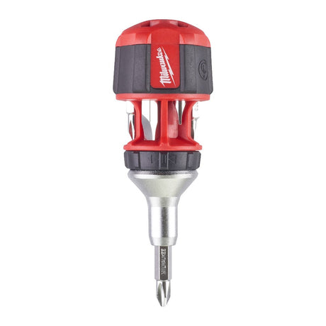 Milwaukee 4932471868 8 In 1 Compact Ratcheting Multi - Bit Screwdriver - 4932471868 - Milwaukee Tools UK - Trade Counter Direct