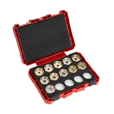 Milwaukee 4932471999 R22 Cu Die Kit Box Incl. Dies 16 - 300Mm - 4932471999 - Milwaukee Tools UK - Trade Counter Direct