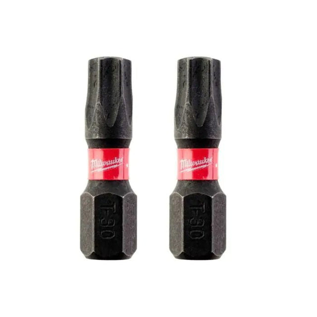 Milwaukee 4932472046 Screwdriving Bit ShW TX30 25mm - 2pc GBX - 4932472046 - Milwaukee Tools UK - Trade Counter Direct