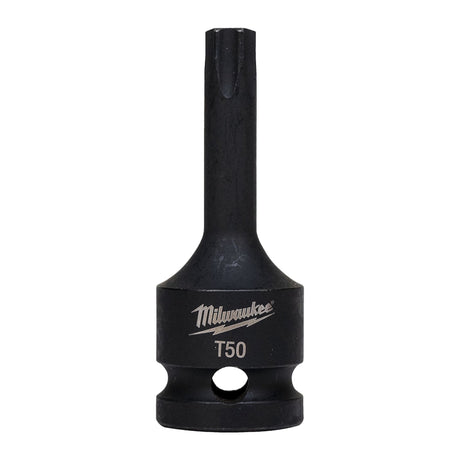 Milwaukee 4932478062 Hex Bit Socket Shw 1/2 Tx50 - 1Pc - 4932478062 - Milwaukee Tools UK - Trade Counter Direct
