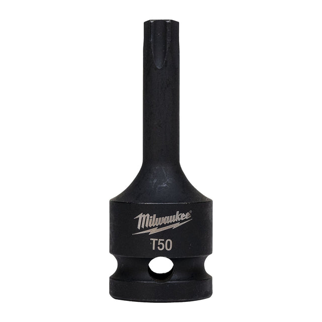 Milwaukee 4932478062 Hex Bit Socket Shw 1/2 Tx50 - 1Pc - 4932478062 - Milwaukee Tools UK - Trade Counter Direct