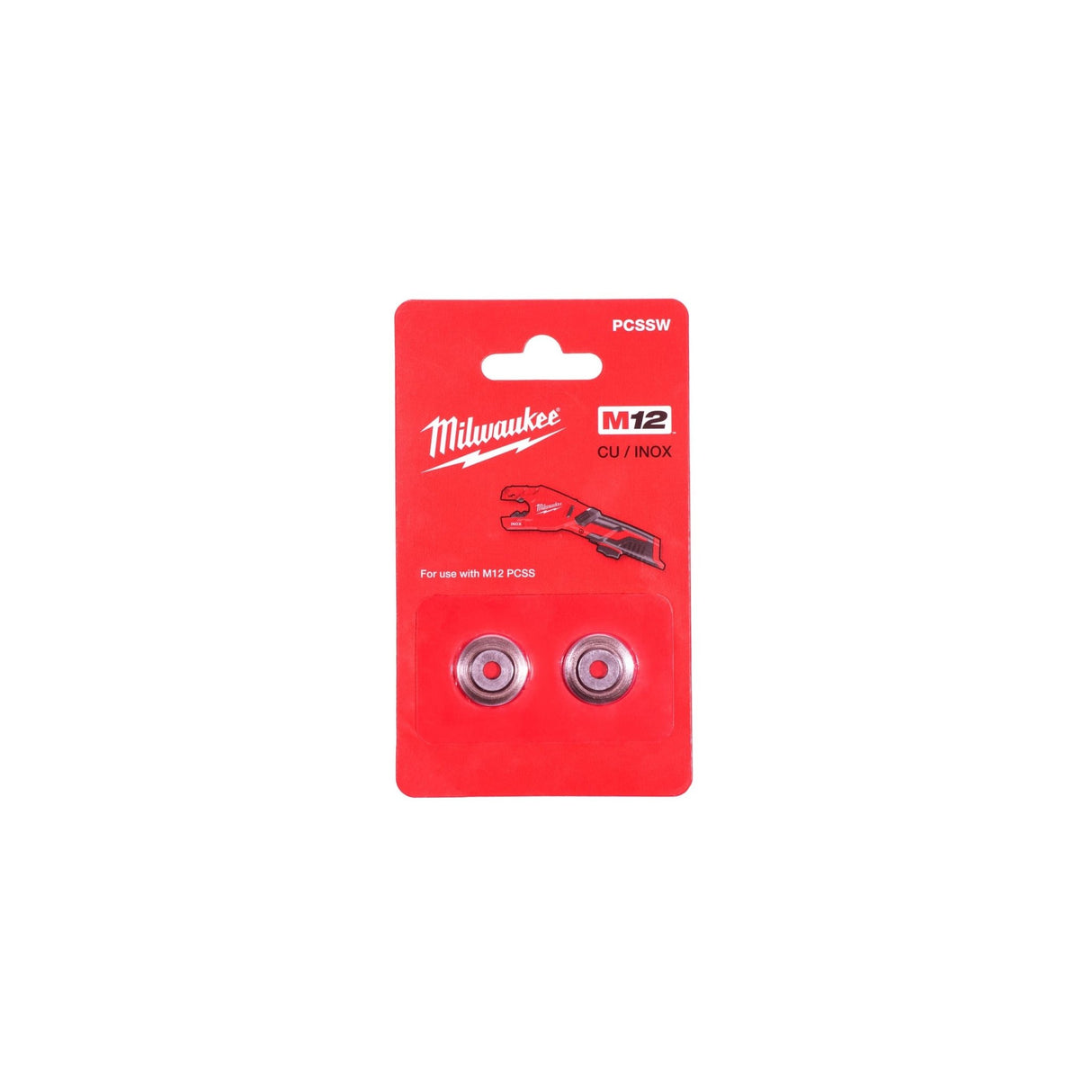 Milwaukee 4932479243 Pipe Cutter Stainless Steel Wheels 2Pc - 4932479243 - Milwaukee Tools UK - Trade Counter Direct