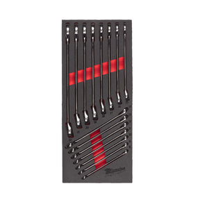 Milwaukee 4932479827 Maxbite Combination Spanner Set Foam Insert Maxbite Combination Spanner Set Foam Insert - 4932479827 - Milwaukee Tools UK - Trade Counter Direct