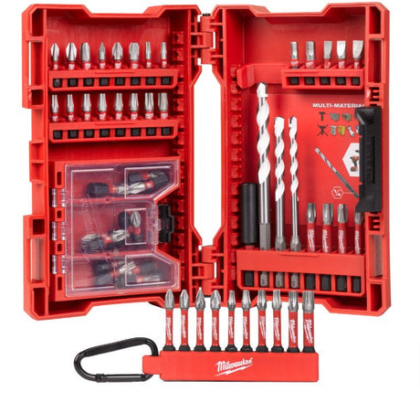 Milwaukee 4932479855 Shockwave Screwdriver/Drill Bit Set 54pc - 4932479855 - Milwaukee Tools UK - Trade Counter Direct