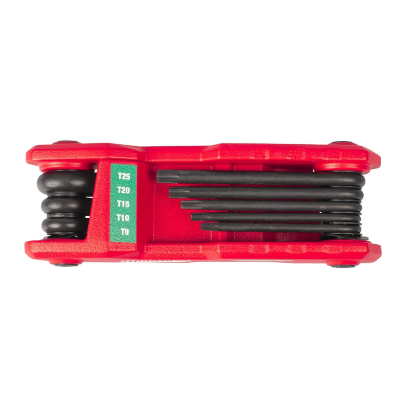 Milwaukee 4932480979 8Pc Folding Torx Key Set - 4932480979 - Milwaukee Tools UK - Trade Counter Direct