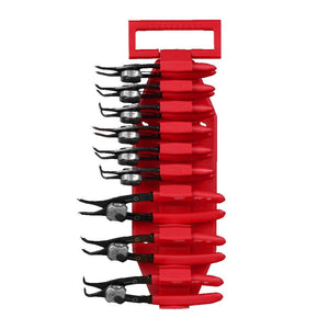 Milwaukee 4932492496 9 piece Circlip Pliers Set - 4932492496 - Milwaukee Tools UK - Trade Counter Direct