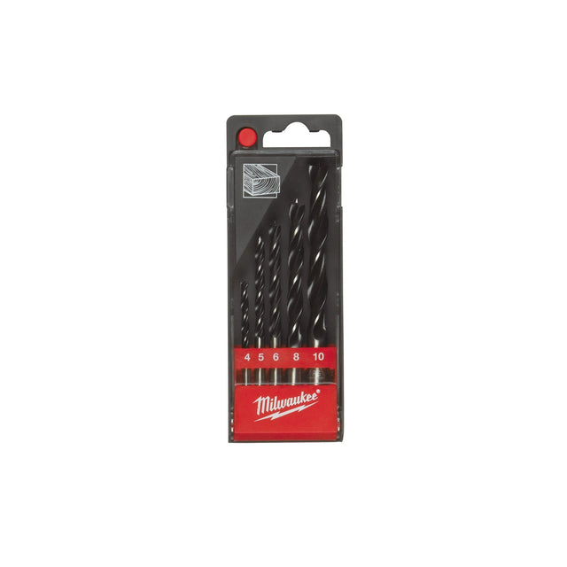 Milwaukee Brad Point Drills / Din 7487 E / Sets - 4932352465 - Milwaukee Tools UK - Trade Counter Direct