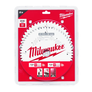 Milwaukee Circular Saw Blades For Mitre Saws Gen II - 4932471323 - Milwaukee Tools UK - Trade Counter Direct