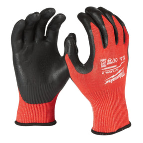 Milwaukee Cut Resistant Level 3 Dipped Gloves - 4932471422 - Milwaukee Tools UK - Trade Counter Direct