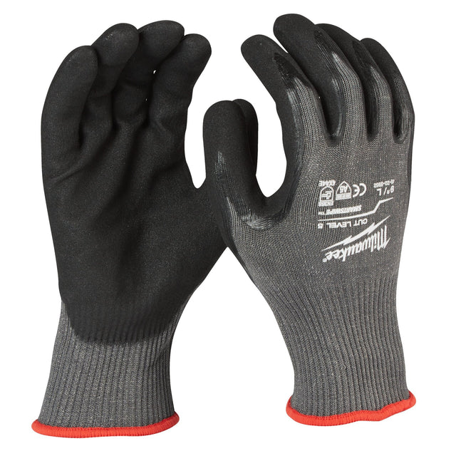 Milwaukee Cut Resistant Level 5 Dipped Gloves - 4932471426 - Milwaukee Tools UK - Trade Counter Direct