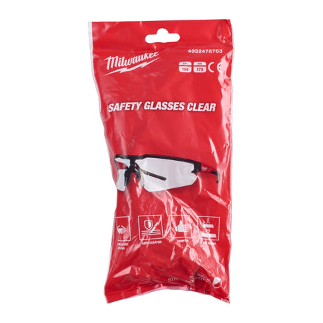 Milwaukee Enhanced Safety Glasses - 4932479024 - Milwaukee Tools UK - Trade Counter Direct