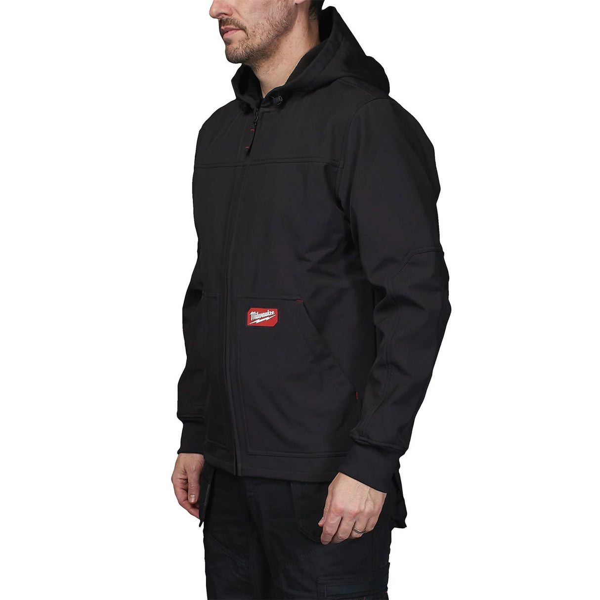 Milwaukee FREEFLEX™ Softshell Hooded Jacket Black - 4932498271 - Milwaukee Tools UK - Trade Counter Direct