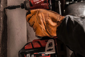 Milwaukee Goatskin Leather Gloves - 4932478123 - 4932478123 - Milwaukee Tools UK - Trade Counter Direct