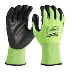 Milwaukee Hi - Vis Cut C Gloves - 4932479721 - Milwaukee Tools UK - Trade Counter Direct