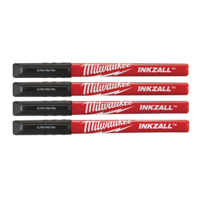 Milwaukee Inkzall Fine Tip Pens - 48223164 - Milwaukee Tools UK - Trade Counter Direct