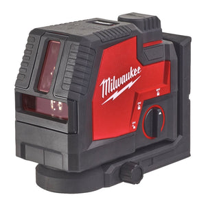 Milwaukee L4CLL - 301C USB Rechargeable Green Cross Line Laser Level - L4CLL-301C - Milwaukee Tools UK - Trade Counter Direct