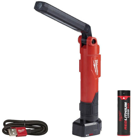 Milwaukee L4SL550 - 301 USB Rechargeable Stick Light 550 Lumens - L4SL550-301 - Milwaukee Tools UK - Trade Counter Direct