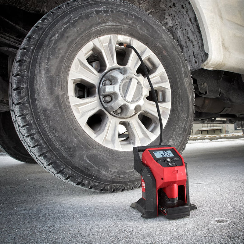 Milwaukee M12 12V Tyre Inflator - M12BI - 0 - M12BI-0 - Milwaukee Tools UK - Trade Counter Direct