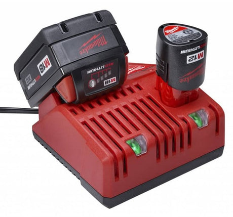 Milwaukee M12 - 18C Multi Charger - M1218C - M12-18C - Milwaukee Tools UK - Trade Counter Direct