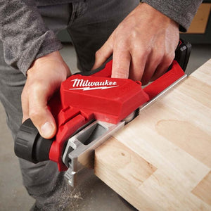 Milwaukee M12 BLP - 0X 12V Brushless 56mm Planer - Bare Unit - M12BLP-0 - Milwaukee Tools UK - Trade Counter Direct