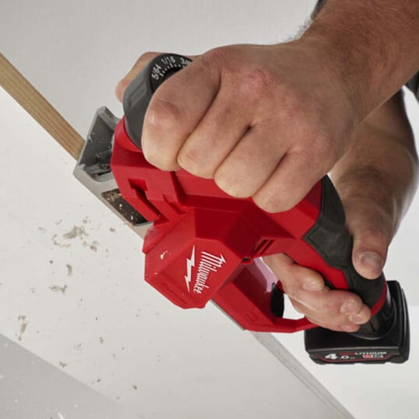 Milwaukee M12 BLP - 0X 12V Brushless 56mm Planer - Bare Unit - M12BLP-0 - Milwaukee Tools UK - Trade Counter Direct