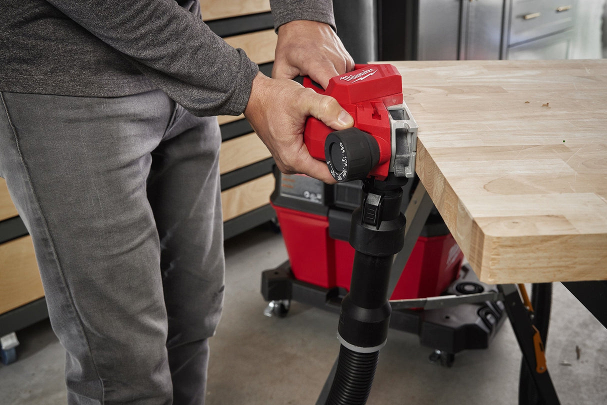 Milwaukee M12 BLP - 0X 12V Brushless 56mm Planer - Bare Unit - M12BLP-0 - Milwaukee Tools UK - Trade Counter Direct