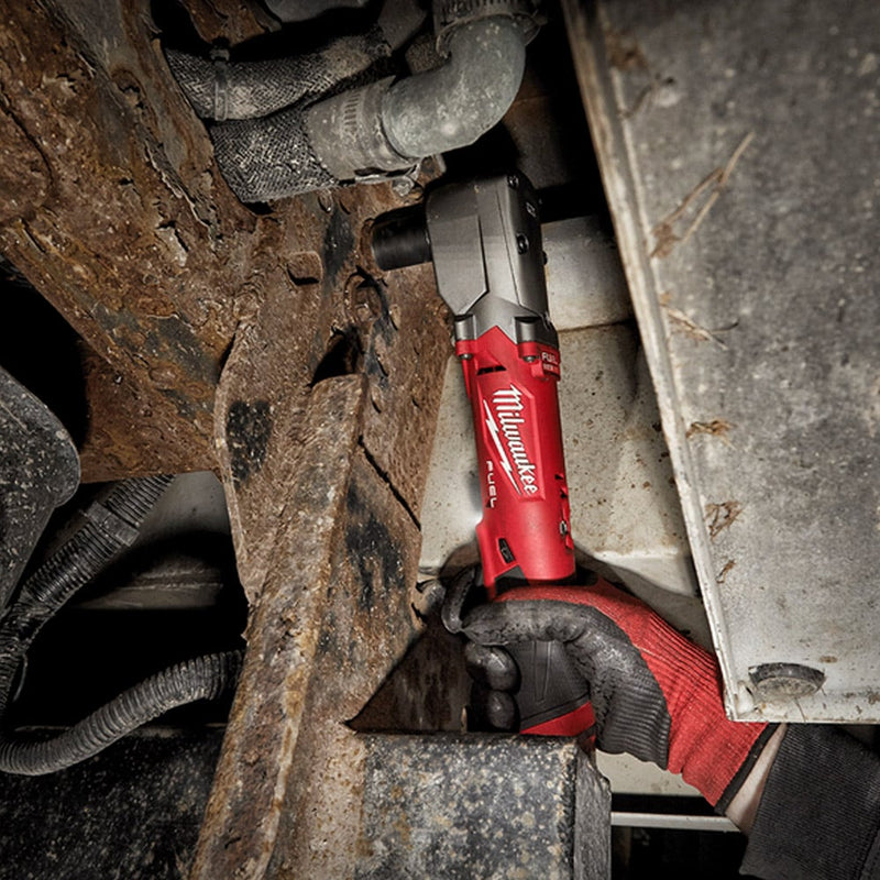 Milwaukee M12 FUEL 1/2" Drive Right Angle Impact Wrench Skin - M12FRAIWF12 - 0 - M12FRAIWF12-0 - Milwaukee Tools UK - Trade Counter Direct