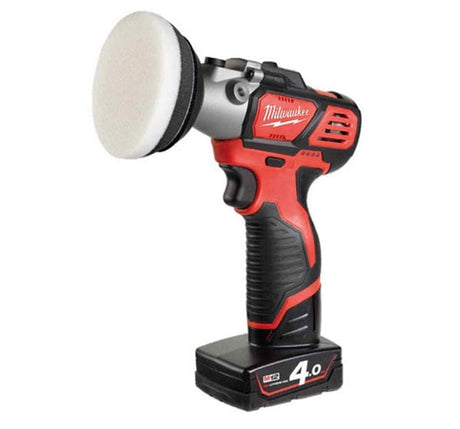 Milwaukee M12BPS - 421X Li - ion Compact Polisher/Sander - 2.0 & 4.0Ah - M12BPS-421X - Milwaukee Tools UK - Trade Counter Direct