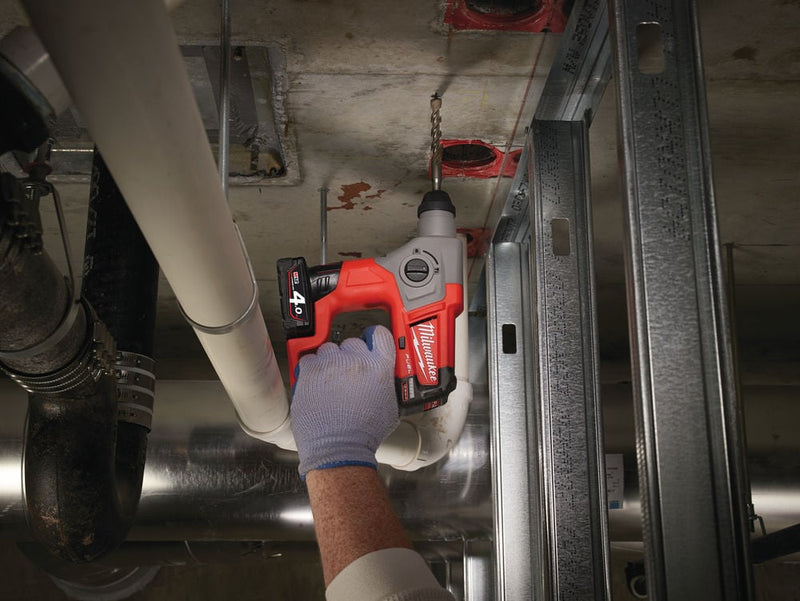 Milwaukee M12CH - 0 Fuel SDS Hammer Drill - Bare Unit - M12CH-0 - Milwaukee Tools UK - Trade Counter Direct