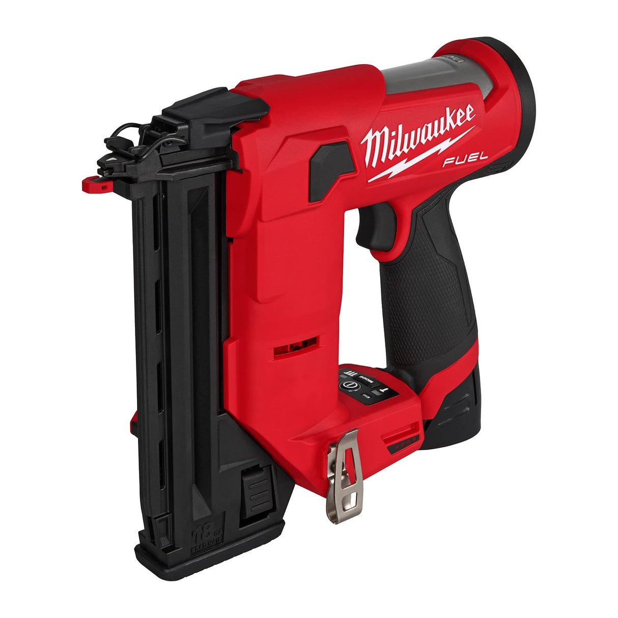 Milwaukee M12FCN18GS - 0X M12 FUEL Compact Straight Brad Nailer 18GA Body Only In Case - M12FCN18GS-0X - Milwaukee Tools UK - Trade Counter Direct