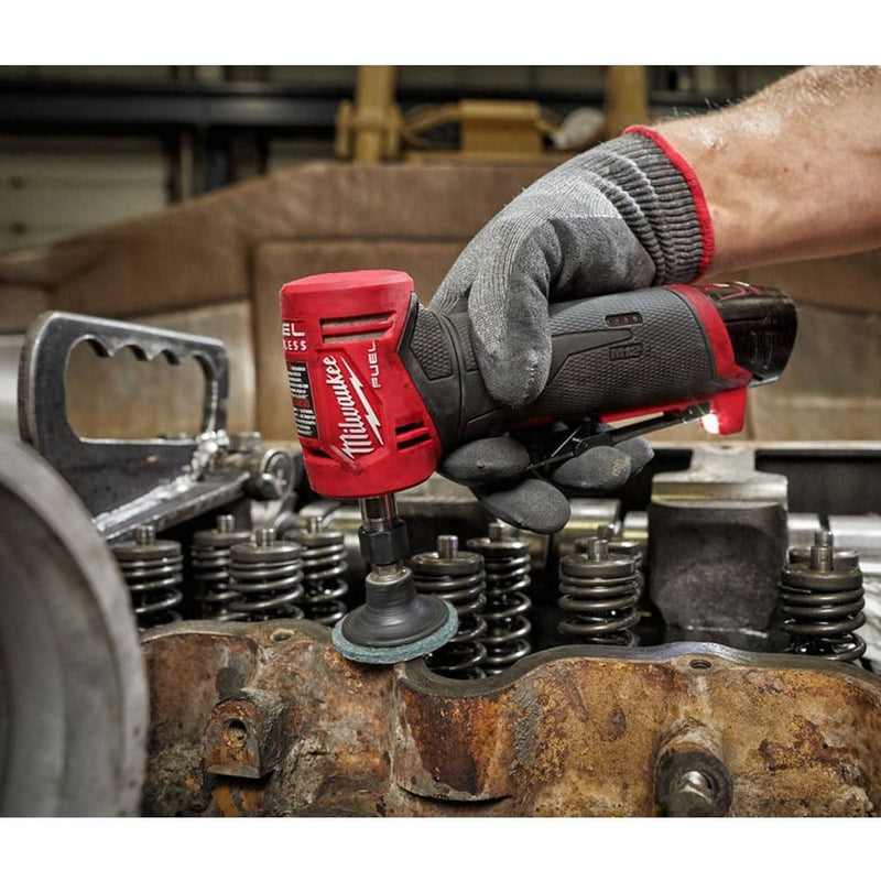Milwaukee M12FDGA - 0 12V FUEL Angled Die Grinder - Bare Unit - M12FDGA-0 - Milwaukee Tools UK - Trade Counter Direct