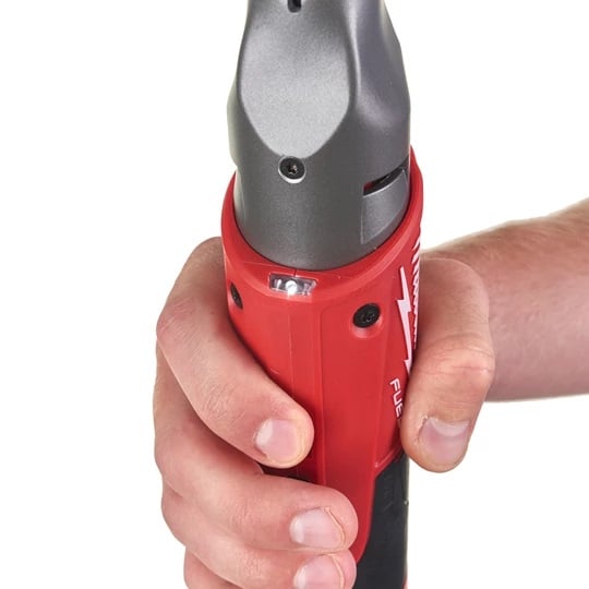 Milwaukee M12FIR38LR - 0 12V Fuel Extended Reach Impact Ratchet - M12FIR38LR-0 - Milwaukee Tools UK - Trade Counter Direct