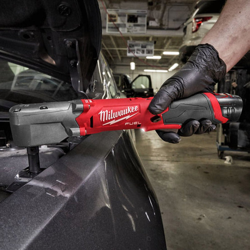 Milwaukee M12FRAIWF12 - 622X 1/2" Right Angle Impact Wrench with Friction Ring - 1x 2.0Ah & 1x 6.0Ah Battery - M12FRAIWF12-622X - Milwaukee Tools UK - Trade Counter Direct