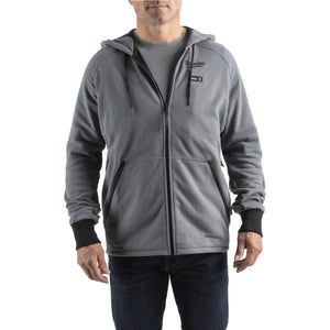 Milwaukee M12HHGREY4 Gen 4 Grey Heated Hoodie - 4932480066 - Milwaukee Tools UK - Trade Counter Direct