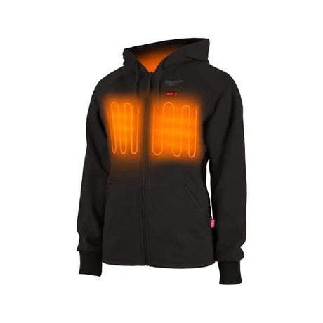 Milwaukee M12HHLBL1 - 0 Ladies Heated Hoodie - Black - 4932480091 - Milwaukee Tools UK - Trade Counter Direct