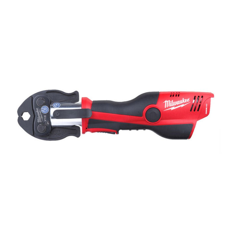 Milwaukee M12HPT - 202C M12 SUB COMPACT FORCE LOGIC™ Hydraulic Press Tool (TH Set) - M12HPT-202C-TH - Milwaukee Tools UK - Trade Counter Direct