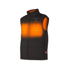 Milwaukee M12HPVBL2 - 0 12V Heated Puffer Vest - Black - 4932480076 - Milwaukee Tools UK - Trade Counter Direct