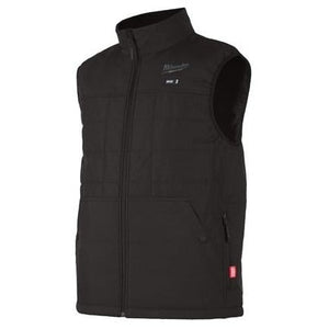 Milwaukee M12HPVBL2 - 0 12V Heated Puffer Vest - Black - 4932480076 - Milwaukee Tools UK - Trade Counter Direct