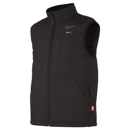 Milwaukee M12HPVBL2 - 0 12V Heated Puffer Vest - Black - 4932480076 - Milwaukee Tools UK - Trade Counter Direct