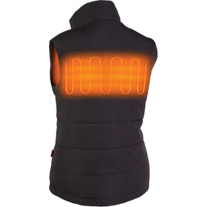 Milwaukee M12HPVBL2 - 0 12V Heated Puffer Vest - Black - 4932480076 - Milwaukee Tools UK - Trade Counter Direct