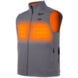 Milwaukee M12HVGREY1 - 0 12V Heated Puffer Vest - Grey - 4932480101 - Milwaukee Tools UK - Trade Counter Direct