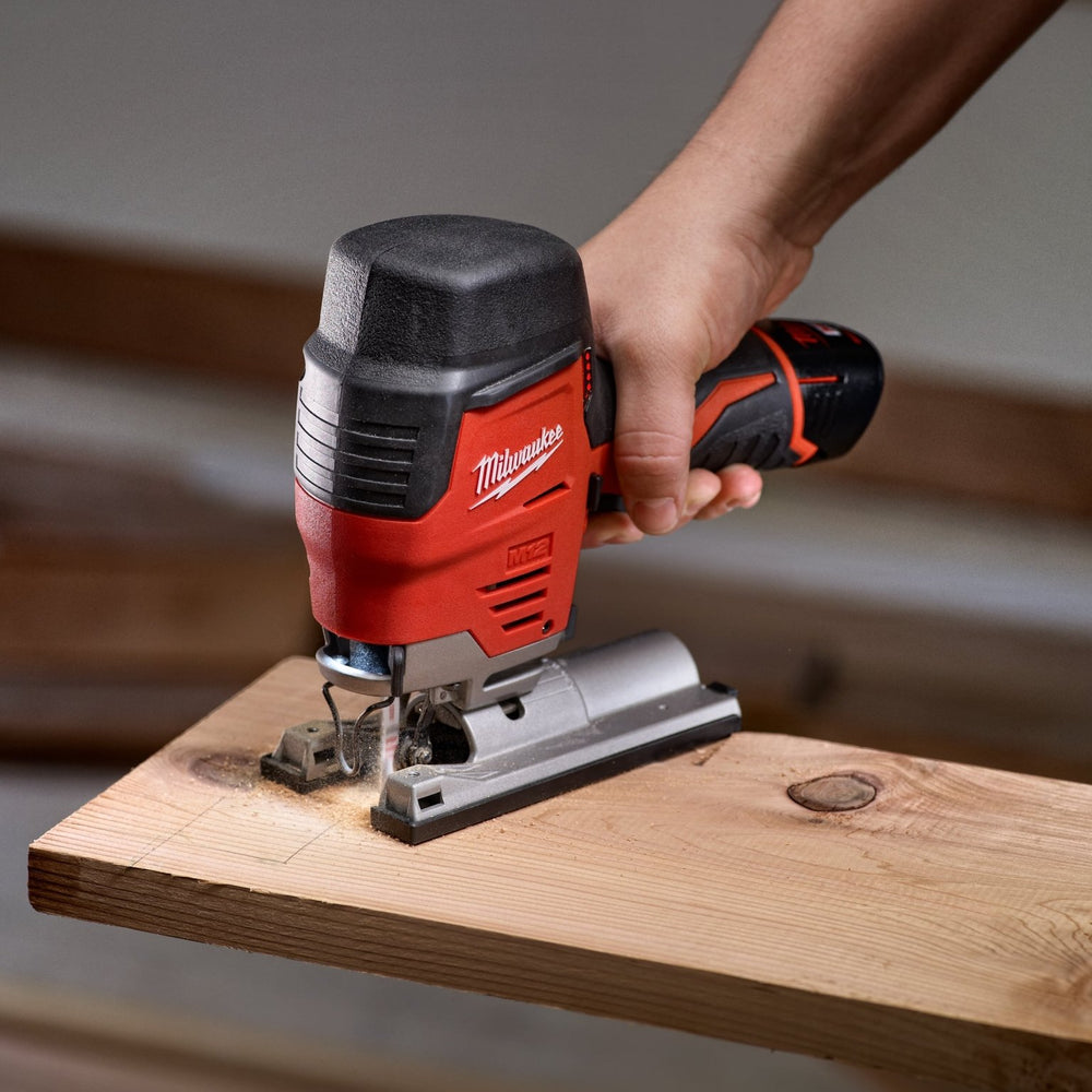 Milwaukee M12JS - 0 Cordless Compact Jigsaw - M12JS-0 - Milwaukee Tools UK - Trade Counter Direct